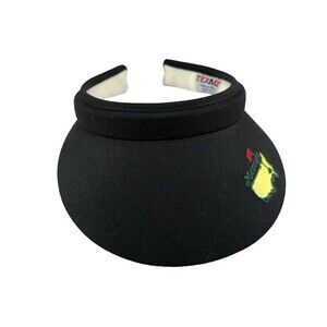 Vintage Masters Golf Womens Black Visor | Texace Brand